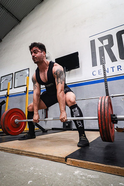 Tricampeão mineiro de powerlifting, Leonardo Hermisdorf se firma entre os cinco melhores do país 1 leo power. foto yan ferreira dycom sports