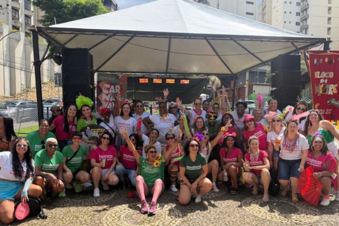 Roda de samba: Batuque Delas realiza show gratuito no Mercado Municipal 1 batuque delas roda de samba em juiz de fora
