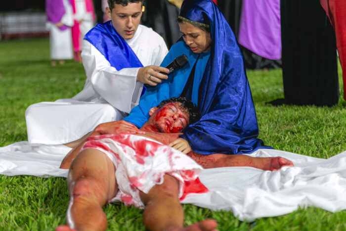 Sexta-feira Santa: encenação da Paixão de Cristo em Tocantins chega aos 20 anos de tradição religiosa 2 encenação tocantins
