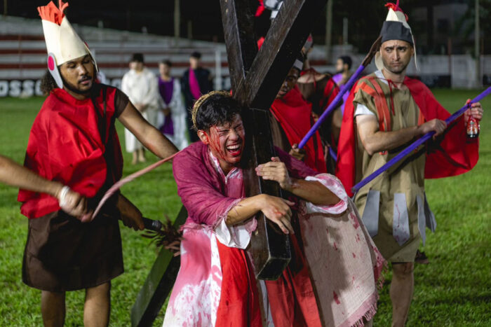 Sexta-feira Santa: encenação da Paixão de Cristo em Tocantins chega aos 20 anos de tradição religiosa 1 encenação tocantins