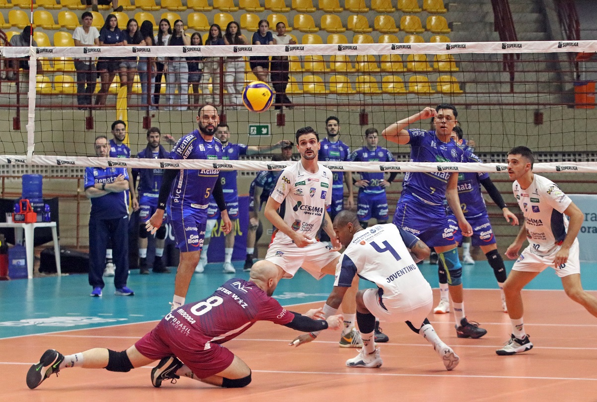 JF Vôlei perde para o Campinas e chega à 19ª derrota consecutiva na Superliga