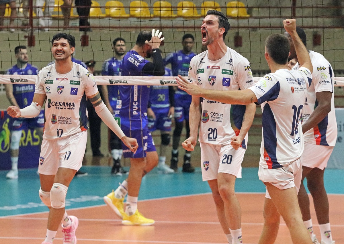 JF Vôlei perde para o Campinas e chega à 19ª derrota consecutiva na Superliga