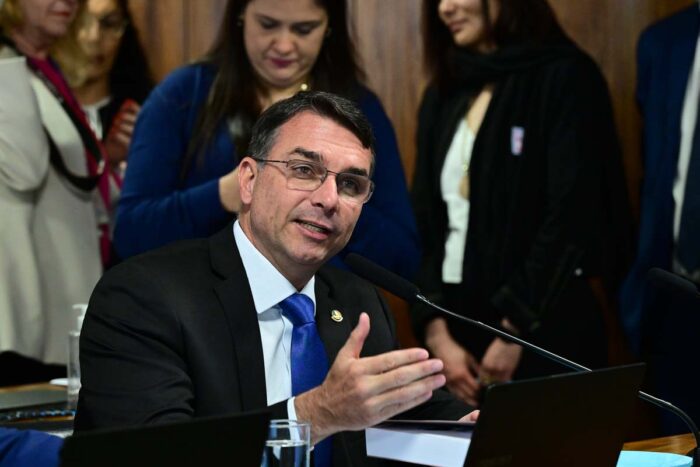 FLAVIO BOLSONARO Geraldo Magela Agencia Senado