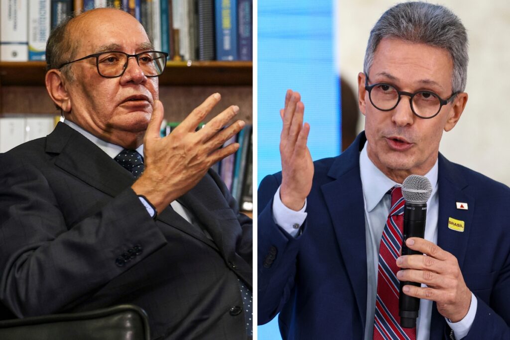 Gilmar Mendes se desculpa por fala sobre homossexualidade ao criticar Zema 1 gilmar mendes romeu zema