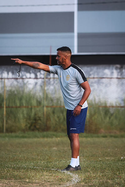 Uberabinha enfrenta o Nacional de Muriaé no Estádio Municipal 1 uberabinha. foto yan ferreira dycom sports