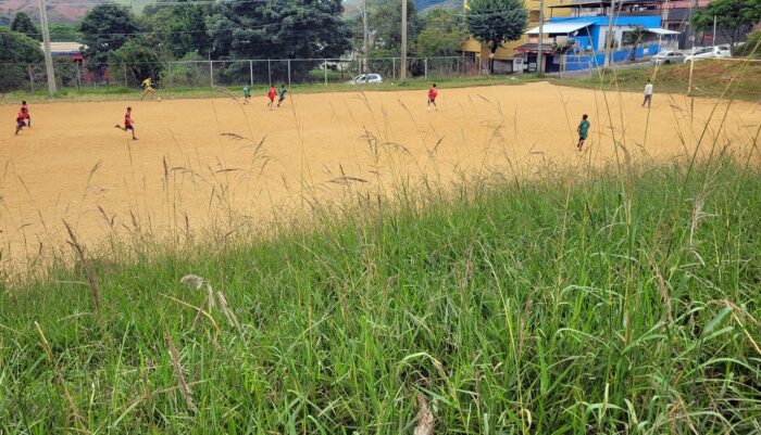 Moradores cobram revitalização de campo de várzea no Nova Era I