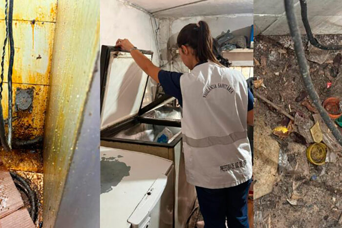 Lanchonete é interditada no Centro de Juiz de Fora por irregularidades sanitárias