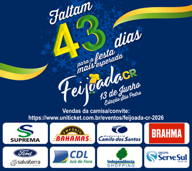 Feijoada 2026 VALE ESTE 43 dias 25x1137 010526 sexta feira