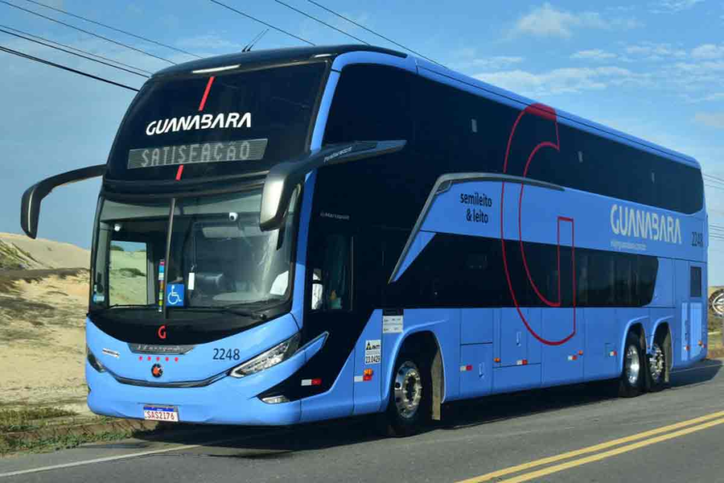 Procon de JF multa Guanabara por precificação dinâmica em passagens interestaduais 1 Procon/JF multou a Guanabara em mais de R$ 300 mil por reajustes de até 300% em passagens na linha Juiz de Fora–Rio de Janeiro.
