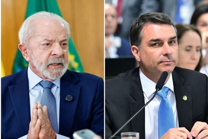 Quaest: Lula abre 5 pontos no 1º turno, mas empata com Flávio no 2º