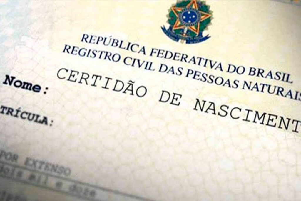 Justiça nega retirada de nome de pai em registro de criança no Triângulo Mineiro 1 certidao nascimento foto gov br divulgacao