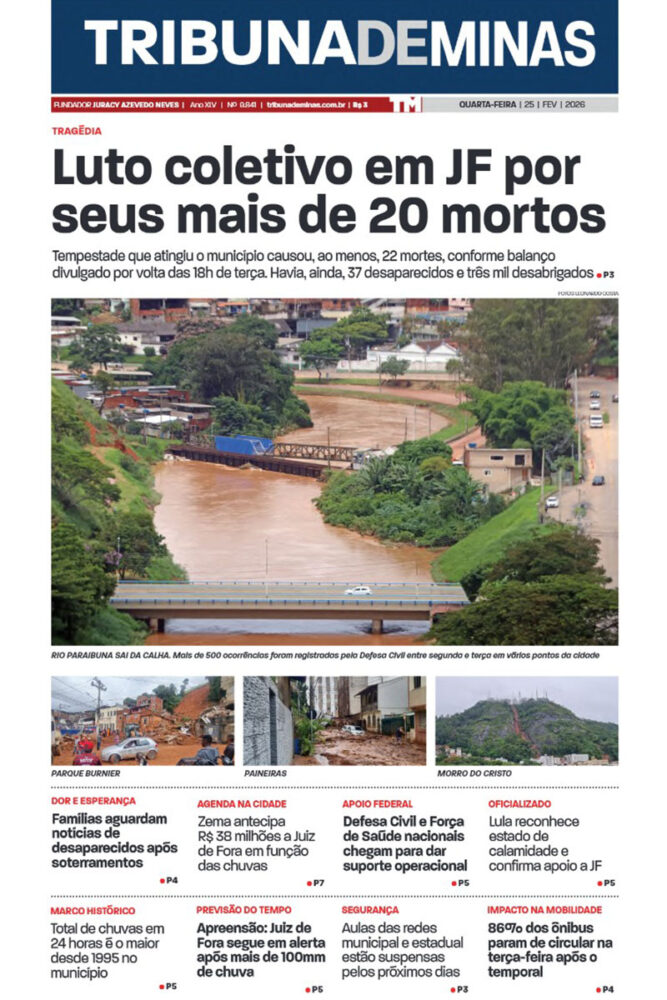 Negligências ao longo da história de JF, e a reconstrução após as chuvas 8 chuva 2026 arquivo TM