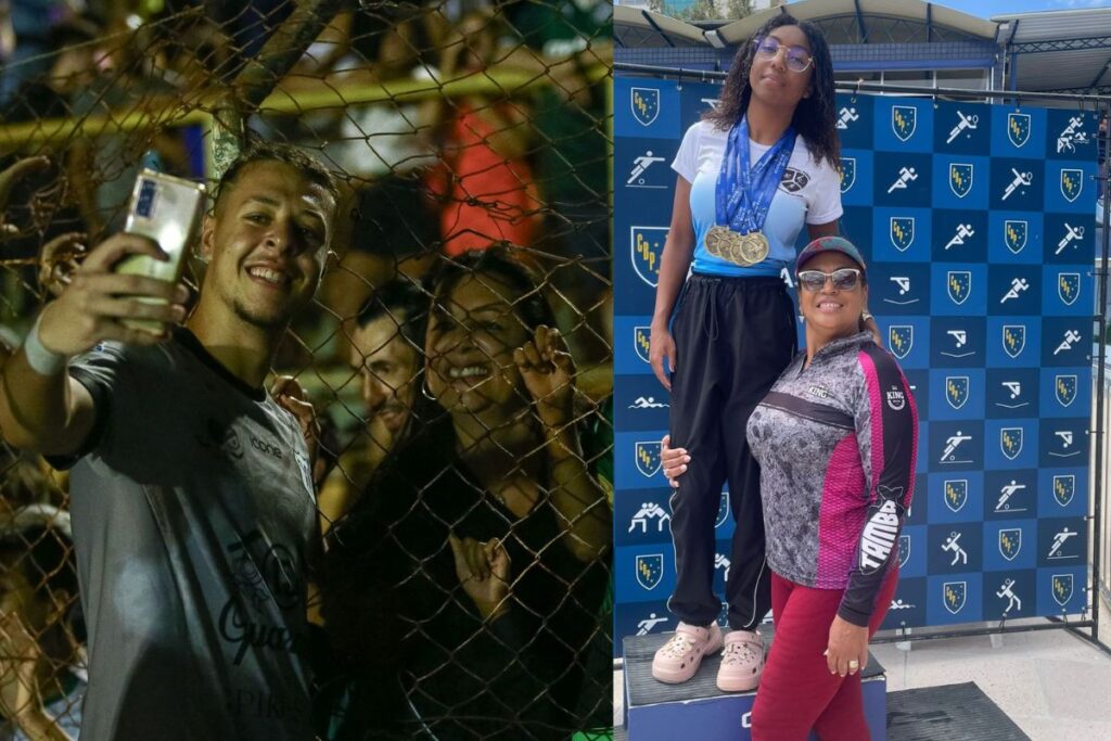Histórias de João Caniato e Gabryelle Silva mostram o papel das mães na formação esportiva 5 mãe