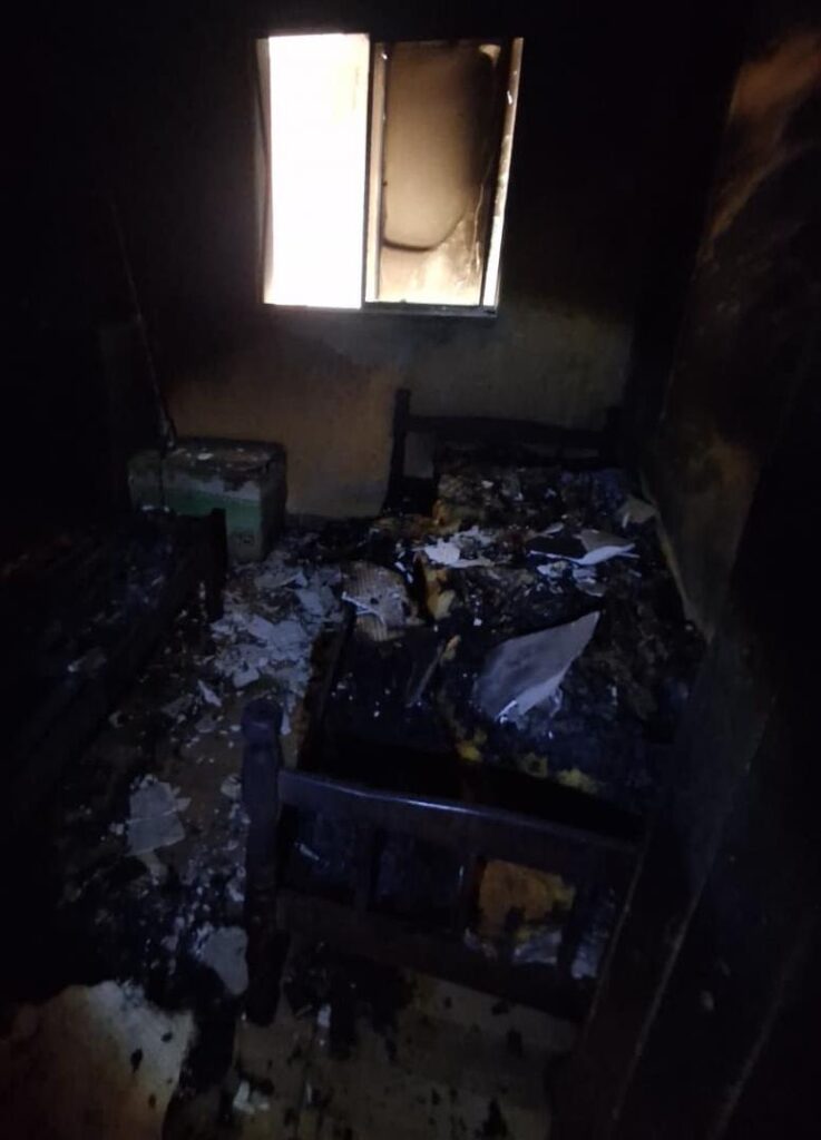 Avó tem 45% do corpo queimado após tentar salvar neto de incêndio; jovem de 13 anos morreu