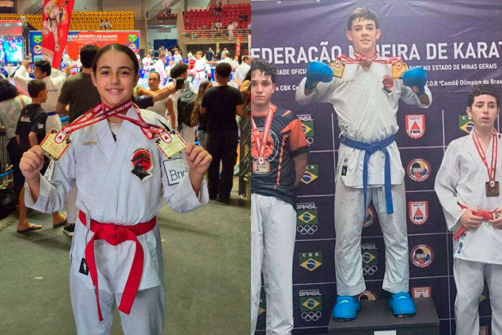 Juiz-foranos conquistam medalhas em torneios de artes marciais no final de semana