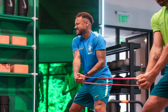 Neymar faz novo exame e segue sem treinar na Seleção Brasileira 4 14JUNHO26 Academia 1872