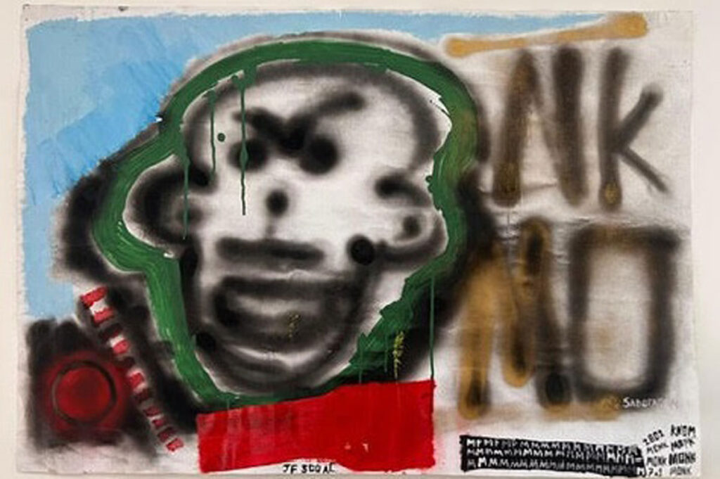 'Anônimo': Forum da Cultura recebe exposição com artes das ruas de Juiz de Fora 3 forum da cultura exposição