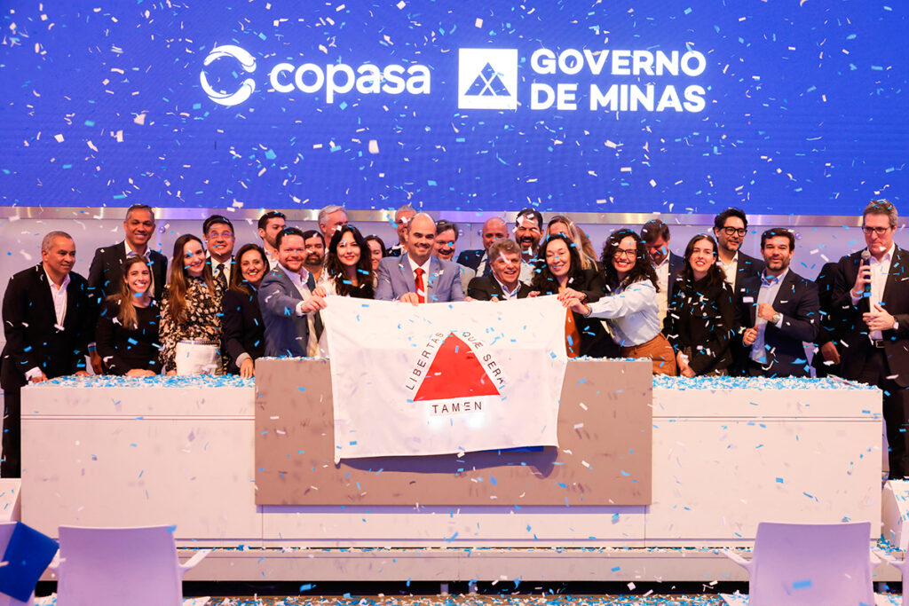 Desestatização da Copasa é concluída em cerimônia na Bolsa de Valores de SP; entenda 1 minas copasa gil leonardi imprensa mg