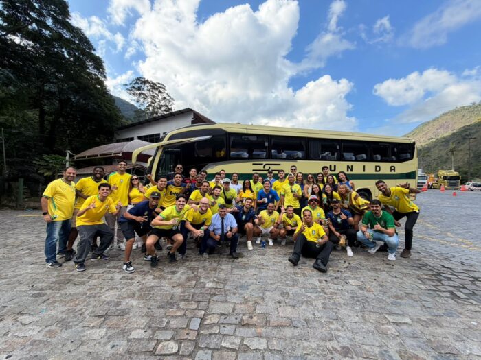 onibus jogo selecao foto reproducao