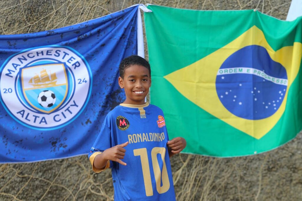 Conheça o 'Ronaldinho' da Cidade Alta, garoto de Juiz de Fora que sonha seguir os passos do ídolo 5 ronaldinho