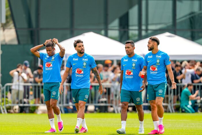 Genial/Quaest: Maioria dos brasileiros não acredita no hexacampeonato da Seleção na Copa de 2026 1 treino selecao brasileira masculino 11062026 172