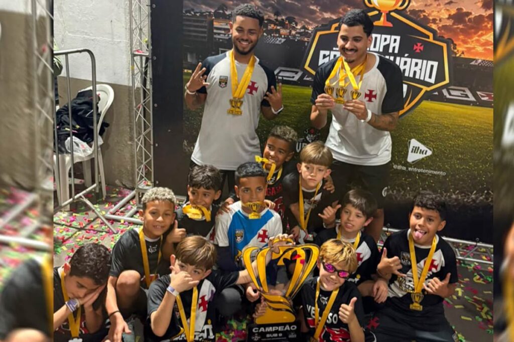No ginásio do cruz-maltino: Vasco Academy JF é campeão da Copa São Januário em quatro categorias 3 vasco academy