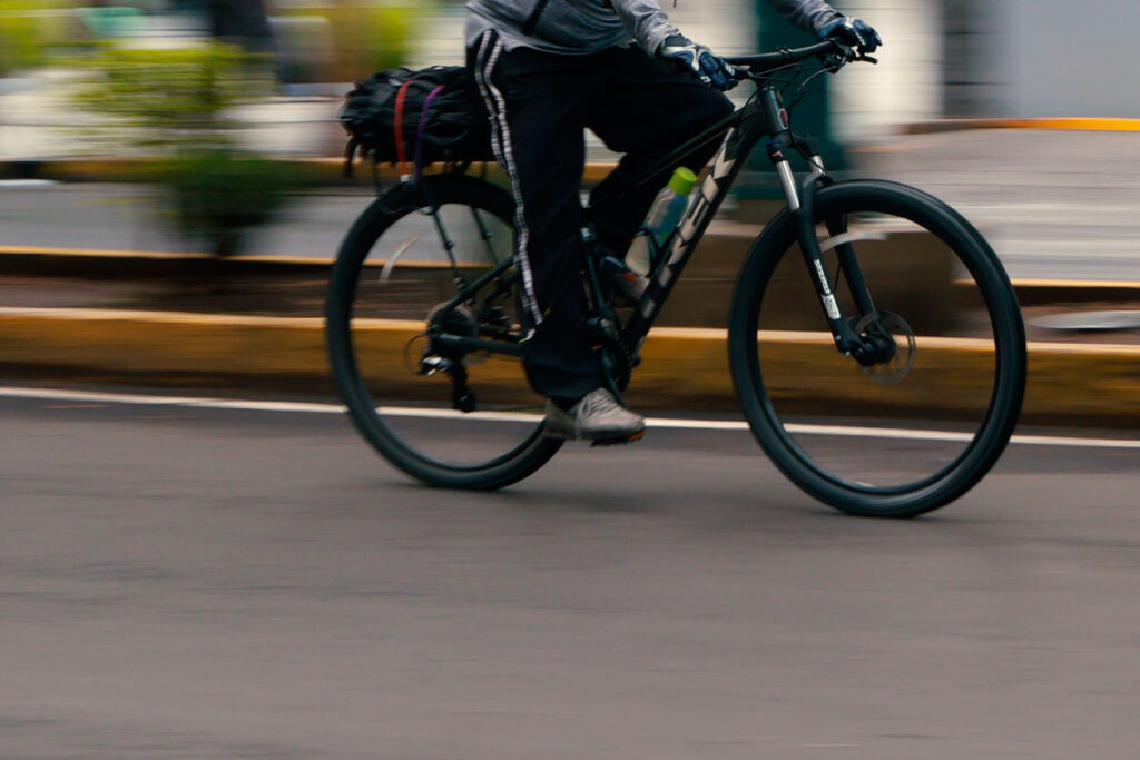 ciclista foto pexels