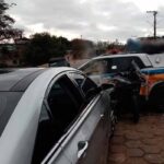 Motorista com sinais de embriaguez causa acidente envolvendo motociclista e viatura da PM 10 Acidente em Muriae 3 PMRv