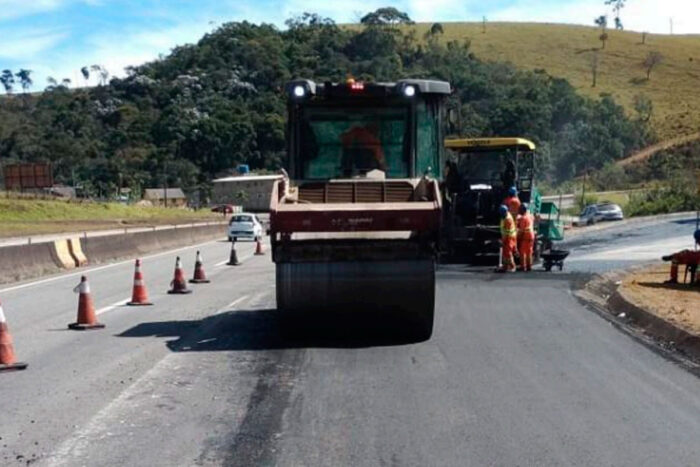 BR-040 terá obras e interdições parciais no fim de semana próximo a Juiz de Fora