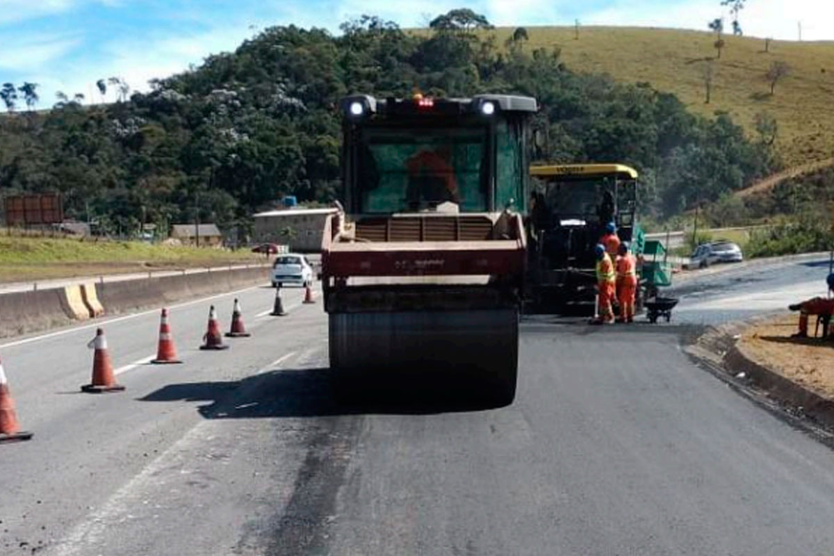 BR-040 terá obras e interdições parciais no fim de semana próximo a Juiz de Fora