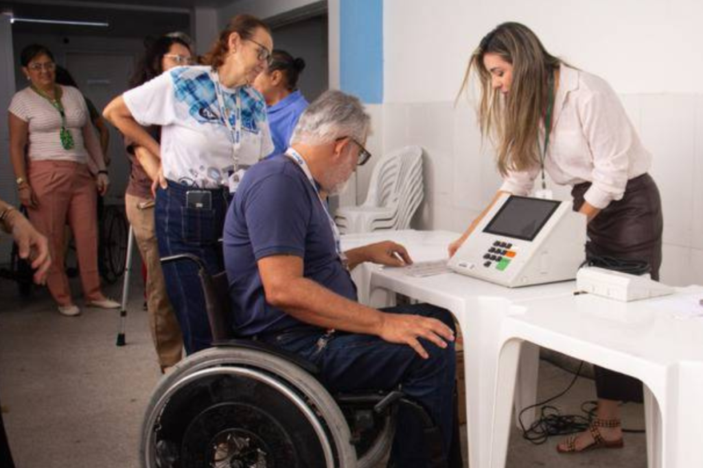 Eleições 2026: acessibilidade ainda é desafio nas seções de Juiz de Fora 1 seções