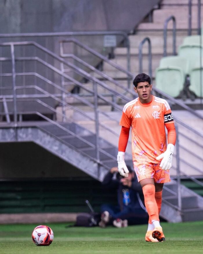 Goleiro juiz-forano do Flamengo é convocado para Seleção sub-17