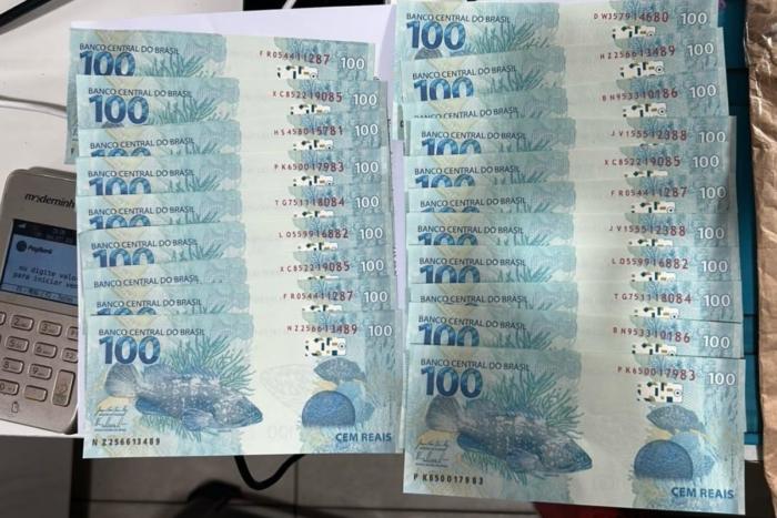 PF apreende R$ 8 mil em notas falsas e prende suspeito em São João del-Rei 1 São João del-Rei