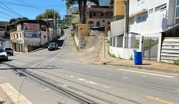 Sinalização de trânsito sem manutenção preocupa moradores no São Pedro