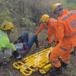 Dois acidentes com parapente mobilizam bombeiros na Zona da Mata; um homem está em estado grave 11 fotos 4 2 1