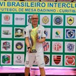 Juiz-forano com 43 anos de futebol de mesa é campeão brasileiro na modalidade dadinho 13 Juiz-forano com 43 anos de futebol de mesa é Campeão Brasileiro na modalidade dadinho