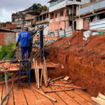 Obras de contenção de encosta começam no Dom Bosco 5 obra dom bosco foto pjf