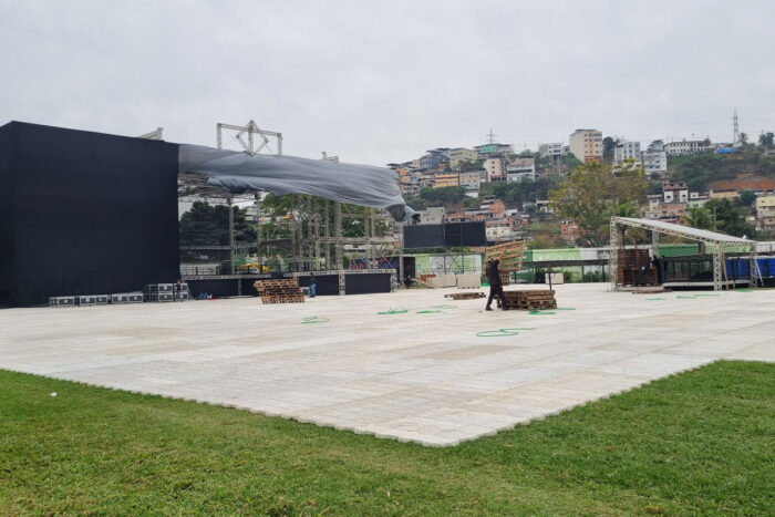 Sport Club se prepara para receber show de Luan Santana neste final de semana