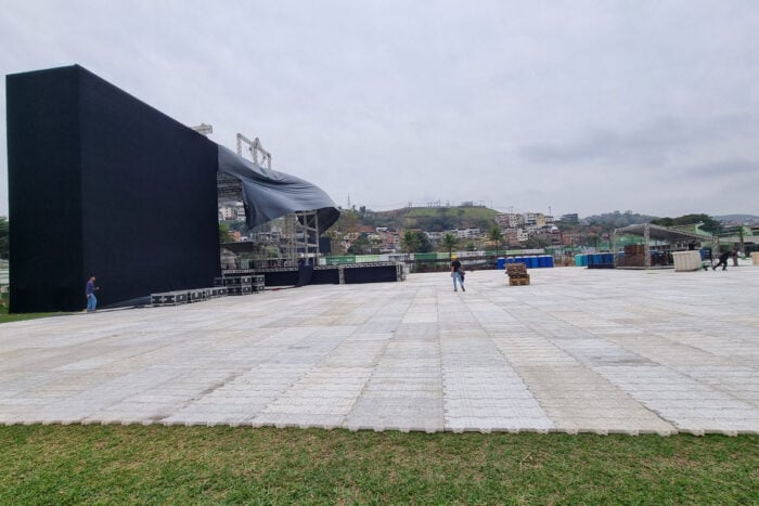 Sport Club se prepara para receber show de Luan Santana neste final de semana