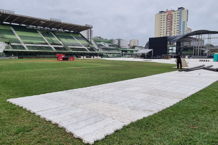 Sport Club se prepara para receber show de Luan Santana neste final de semana