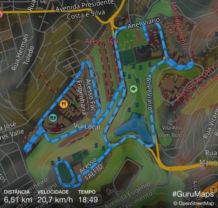 Com mais de mil atletas, 2ª Corrida Solidária da Associação dos Cegos acontece neste domingo 1 trajeto corrida associacao dos cegos foto divulgacao