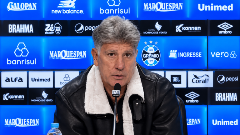 Há sete anos, Renato Gaúcho não deixou promessa do Grêmio subir ao profissional; agora reencontra jogador no Tricolor e promete recuperá-lo