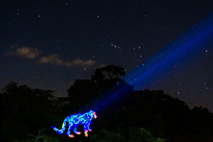 videomapping ibitipoca projeções extremas
