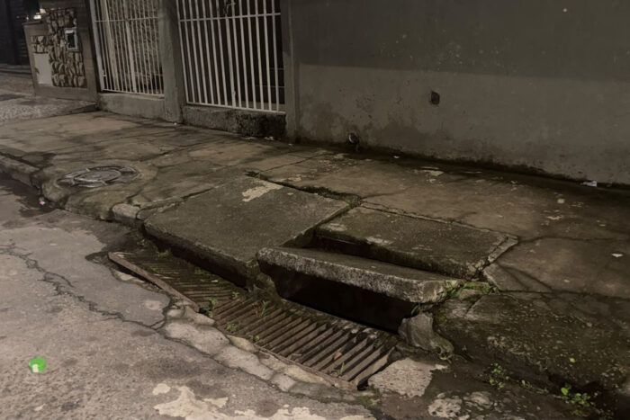 Rua no Alto dos Passos tem bueiros quebrados próximos a duas escolas 8 VU Foto Tribuna 2 2