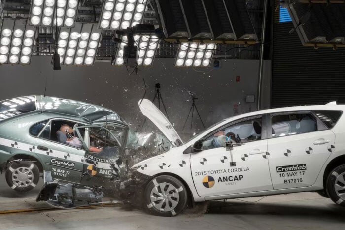Carros antigos têm risco de morte quase quatro vezes maior em acidentes