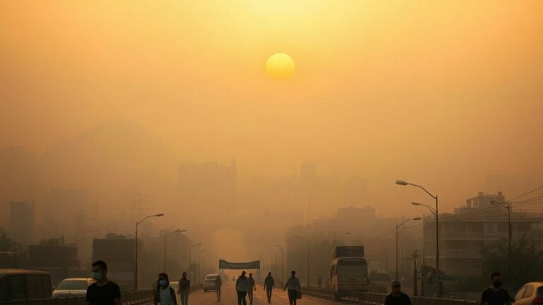 Bilhões de pessoas passaram a respirar um ar considerado perigoso em 2026, enquanto estudo revela como calor extremo e incêndios estão agravando a poluição em várias partes do mundo