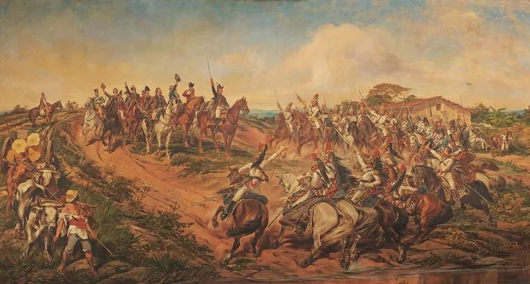 Dom Pedro I estava com dor de barriga, montava uma mula e não foi cercado por soldados no dia da Independência