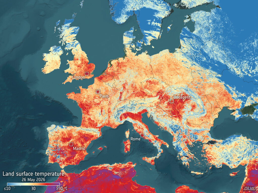 Europa enfrenta cenário de “apocalipse” com calor extremo, incêndios e milhares de pessoas deixando suas casas