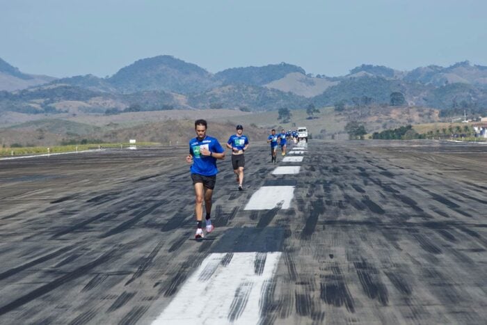 Aero Run estreia no Aeroporto da Zona da Mata com corrida inédita na pista de pouso e decolagem