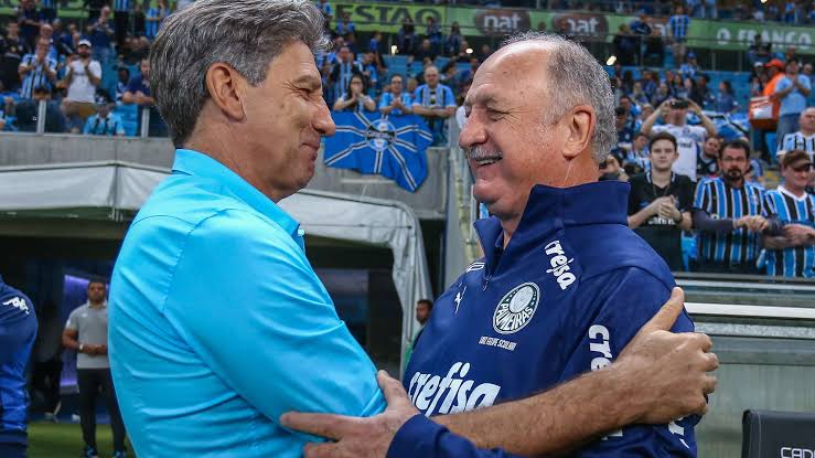Grêmio anuncia que Felipão e Renato Gaúcho vão trabalhar juntos para salvar o time do rebaixamento